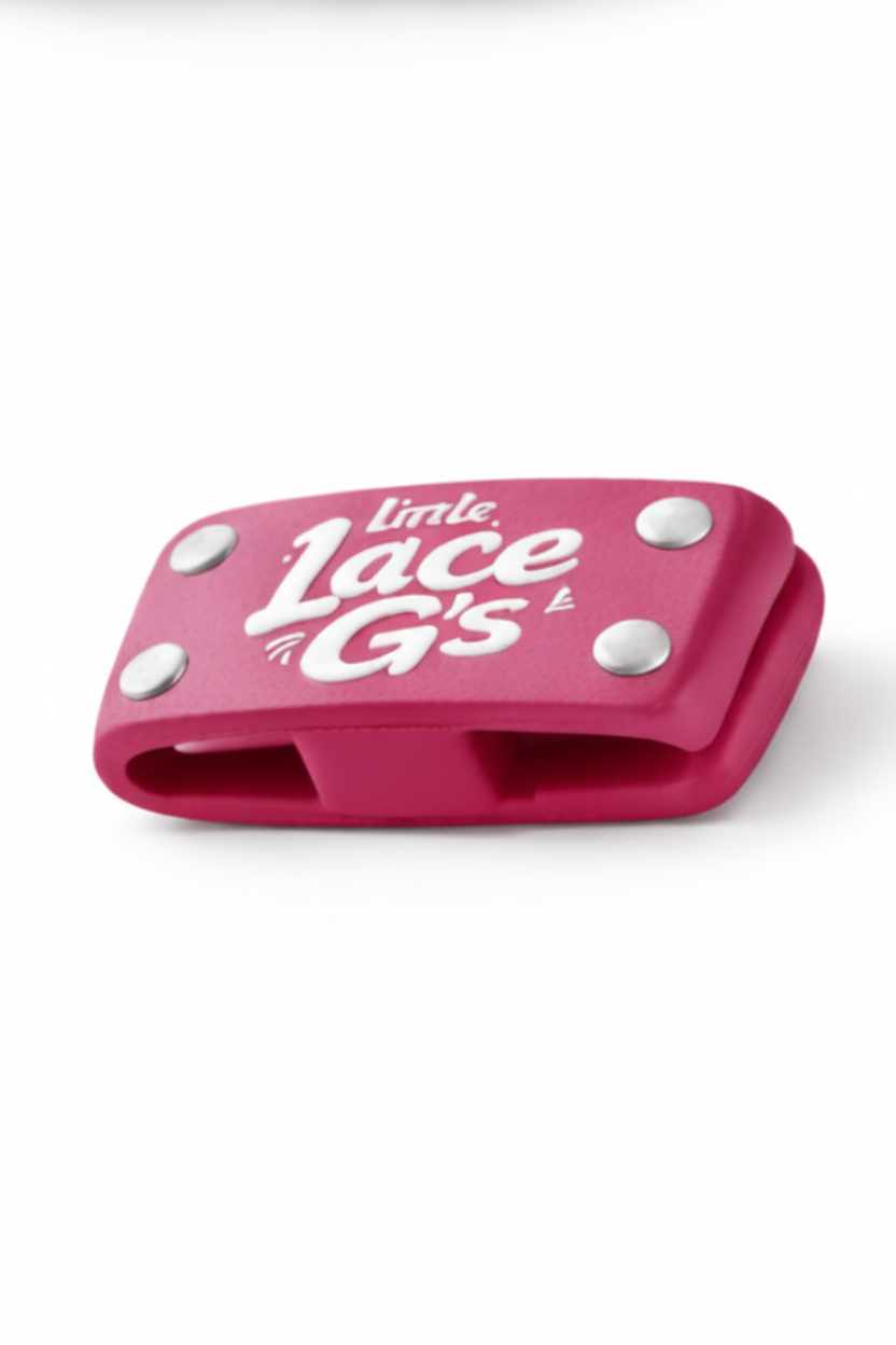 Magnetic quality shoe lace holder.